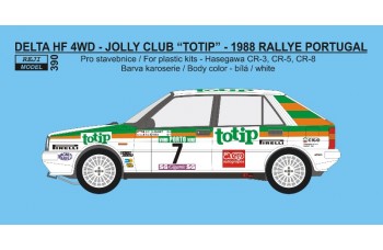 Transkit – Lancia Delta HF 4WD „Jolly club / Totip“ - 1988 Rallye Portugal 1/24
